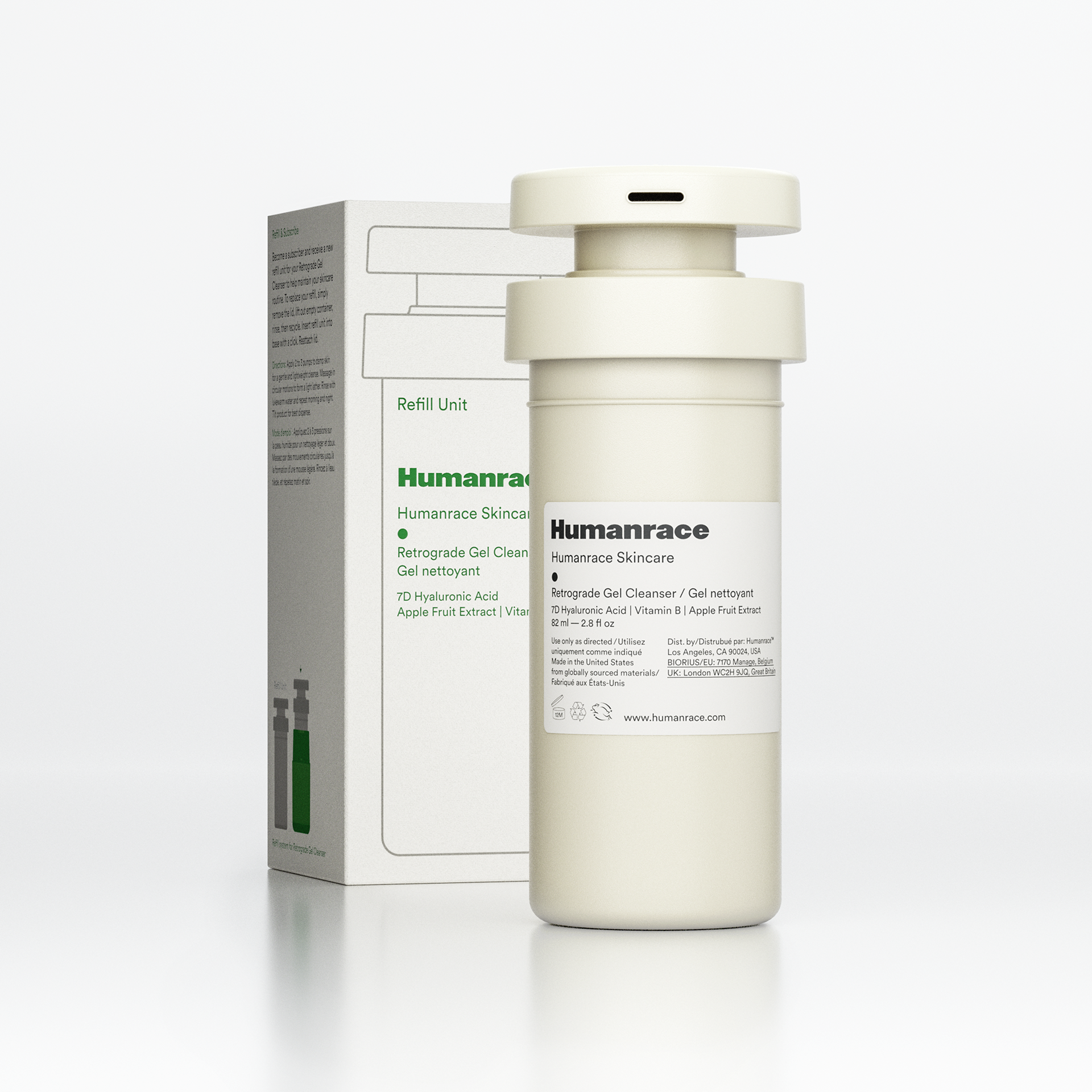 7D Retrograde Gel Cleanser Refill